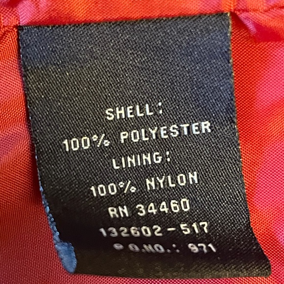 London Fog Red Jacket with detachable hood - Picture 5 of 14